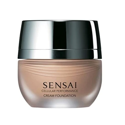 Obrázek Kanebo Sensai Cellular Performance femme/woman, Cream Foundation CF25 Topaz béžový, 1 balení (1 x 30 ml)