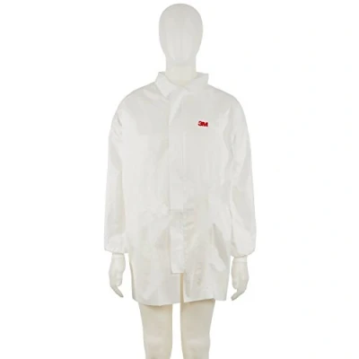 Obrázek 3M 4440 L laboratorní plášť, bílý, 4XL