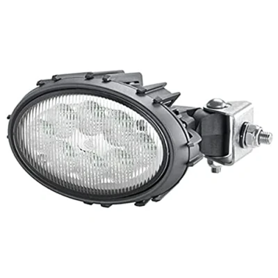 Obrázek HELLA LED pracovní světlomet oválný 100 Thermo pro 12 V / 24 1700 lm nástavba/šroubovaný vodorovné upevnění osvětlení blízkého pole zástrčka: DEUTSCH zástrčka 1GA 996 661 031