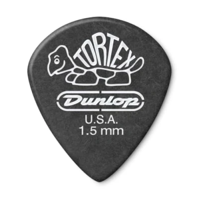 Obrázek Jim Dunlop 482P Tortex Jazz III kytarové trsátka, 1,5 mm, černé, 12 kusů