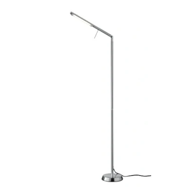 Obrázek Trio Leuchten LED stojací lampa Filigran 420490107, kov nikl matný, 1x 6 W, stmívač tlačítek
