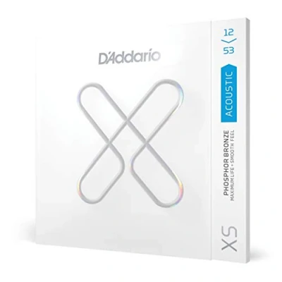 Obrázek D&#039;Addario struny pro akustickou kytaru kytarové westernová kytara XSAPB1253 fosforový bronz akustická kytara, Light, 1253