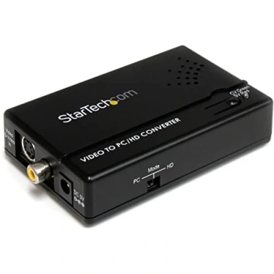 Obrázek StarTech.com Kompozitní a s video na VGA konvertor Scaler Adaptér RCA (YPbPr) 1600x1200