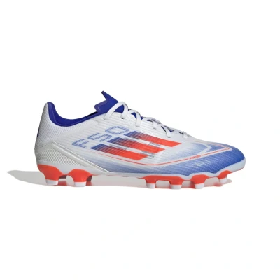Obrázek adidas Performance F50 League MG Kopačky lisovky, Muži, Velikost: 46 2/3, Footwear white/solar red/lucid blue boty