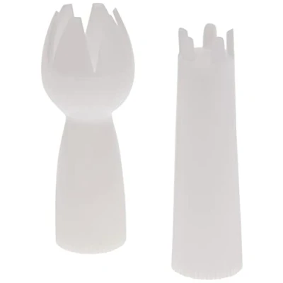 Obrázek IBILI Špička pro dávkovač šlehačky 2 kusy, PVC, bílá, 5 x 3 cm,