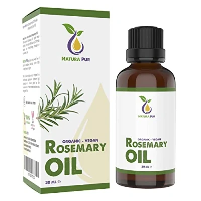 Obrázek Rozmarýnový olej BIO 30 ml 100% čistě přírodní éterický olej, veganský Rosemary Oil (Rosemary Officinalis) aromatický