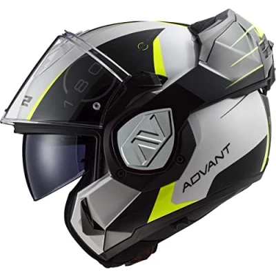 Obrázek LS2, Výklopná helma motocykl ADVANT CODEX White Black, XL
