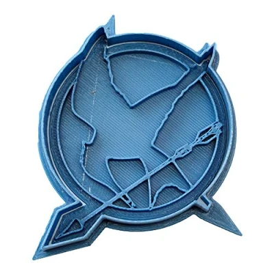 Obrázek Cuticuter die Tribute von Panem Mockingjay Ausstechform, Blau, 8 x 7 1.5 cm