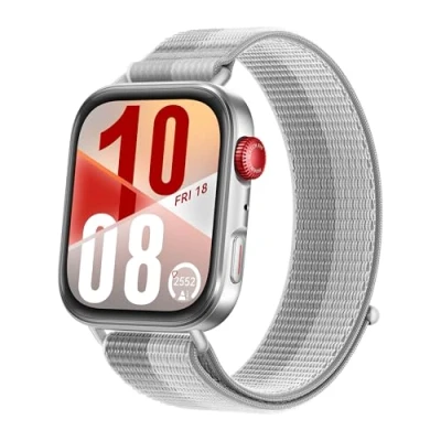 Obrázek HUAWEI Chytré hodinky Watch FIT 4, sportovní fitness tracker, vodotěsné 5ATM, zdravotní informace, baterie až 10 dní, kompatibilní se systémem Android™ a iOS, šedá barva