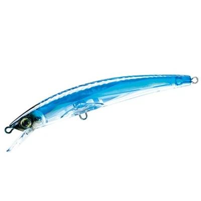 Obrázek Yo Zuri Crystal 3D Minnow Magnum Kunstköder, Silber Schwarz, 16,5 cm