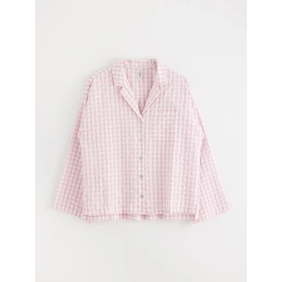 Obrázek Lindex Pyžamový top, Ženy, Velikost: 52/54, Light dusty pink