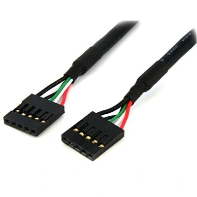 Obrázek StarTech.com 45 cm interní 5pin USB IDC Mainboard Header Kabel, zdířka/zásuvka, Pinheader kabel 5pólový