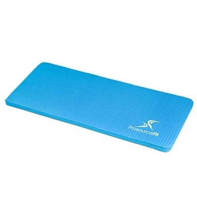 Obrázek ProsourceFit Extra Thick Yoga Knee Pad and Elbow Cushion 15 mm (5/8&quot;) fits Standard Mats for Pain Free Joints na jógu, pilates, Floor Workouts