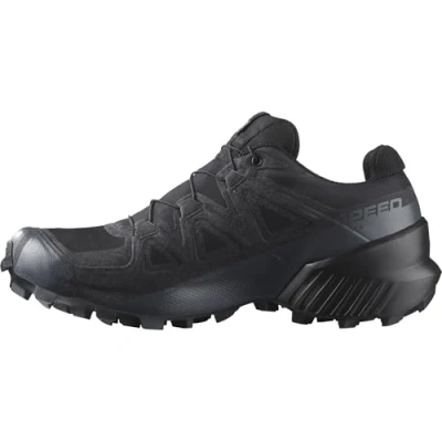 Obrázek Salomon Speedcross Gore Tex vodotěsné dámské trailové běžecké boty, ochrana proti počasí, agresivní přilnavost, Black Quiet Shade