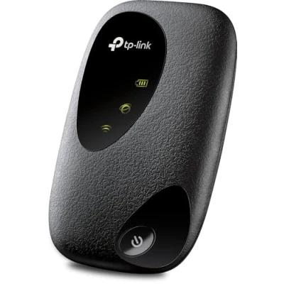 Obrázek TP Link M7200 mobilní WLAN router (4G/LTE stahování až 150Mbit/s / nahrávání 50Mbit/s, Hotspot, baterie 2000 mAh, kompatibilní se všemi evropskými SIM kartami)