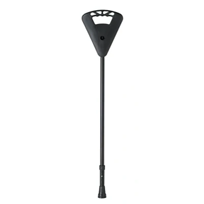 Obrázek activera Flipstick Sedací hůl Turistická se sedátkem černá výškově nastavitelná 87 91 cm