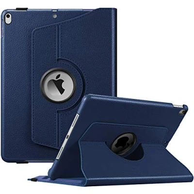 Obrázek pouzdro Fintie Pro iPad Air 10.5&quot; 2019 (3. generace) / 2017, 360 nastavitelné ochranné s vestavěným držákem na pencil, funkce automatického usínání/probuzení, námořnická modř