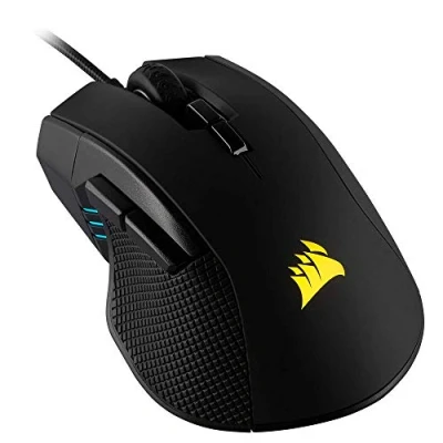 Obrázek Corsair Elgato Ironclaw Herní myš RGB optická FPS / MOBA (optický senzor 18.000 DPI, podsvícení LED) černá