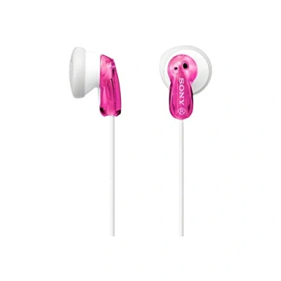 Obrázek Sony MDR E9LP sluchátka do uší / (1,2m kabel, neodymový magnet, pro MP3 přehrávače, Walkman, iPod) růžová, univerzální