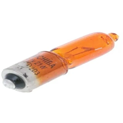 Obrázek Lamp 8430525047655 Light orange Bulb Bayonet 9 mm 12 Vx21W
