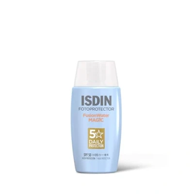 Obrázek ISDIN Fusion Water Magic LSF 50 Opalovací krém na obličej pro každodenní použití Ultralehká textura, ml