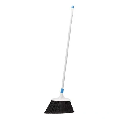 Obrázek Amazon Basics Robuster Besen, Blau/Weiß