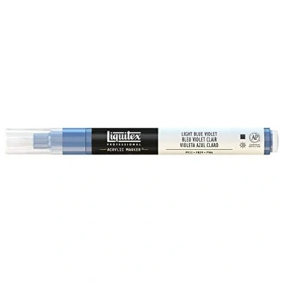 Obrázek Liquitex Profesionální malba akryl zvýrazňovač akrylová barva, světle modrá fialová, akrylový popisovač 2 4 mm hrot