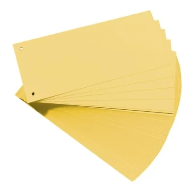Obrázek Rozlišovač Herlitz 10843647, balení 100 ks, Žlutá