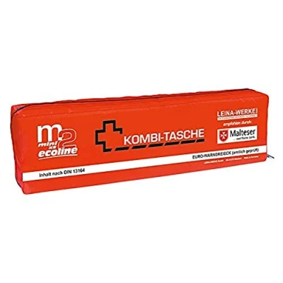 Obrázek Leina Werke 14026 Mini kombinovaná taška M2 bez suchého zipu, XS, černá/bílá/červená