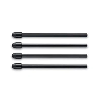 Obrázek LAMY AL Star EMR Stylus Pen náhradní hrot Black (4 ks) vyměnitelná Z108 POM kulatá špička pro drsné povrchy 0,7 mm poloměr špičky