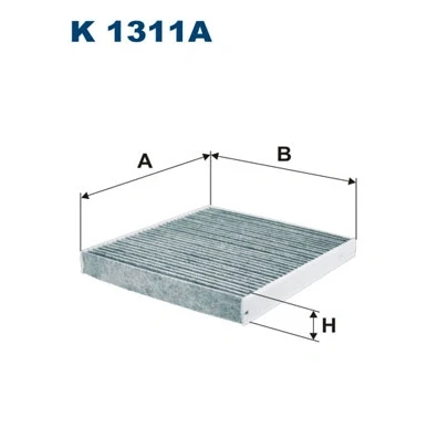 Obrázek FILTRON K1311A filtr, vzduch v interiéru