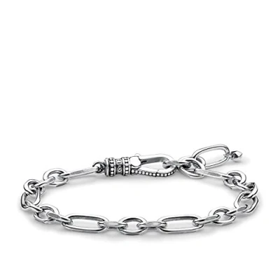 Obrázek Thomas Sabo Pánské článkové náramky ze sterlingového stříbra 925 A1792 637 21 L19,5v, stříbro