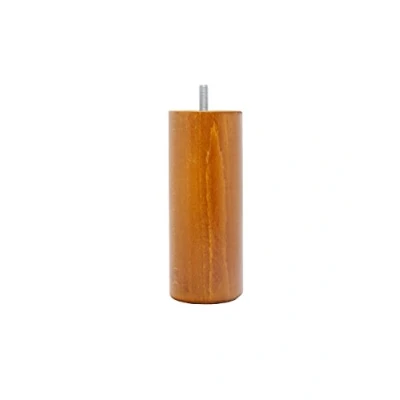 Obrázek La Fabrique de Pieds Die fertigt Füße Spiel Schaukelfüße 4er Zylinder Holz, Teinte Merisier, 15 x 6 cm