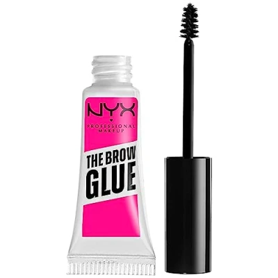 Obrázek NYX Professional Makeup Brow Glue, Instant Styler, pro obočí jako laminované, průhledné