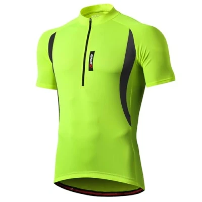 Obrázek MEETWEE Pánský cyklistický trikot krátký rukáv / dlouhý rukáv, cyklistické oblečení tričko pro muže, prodyšný Cycling Jersey Rychleschnoucí
