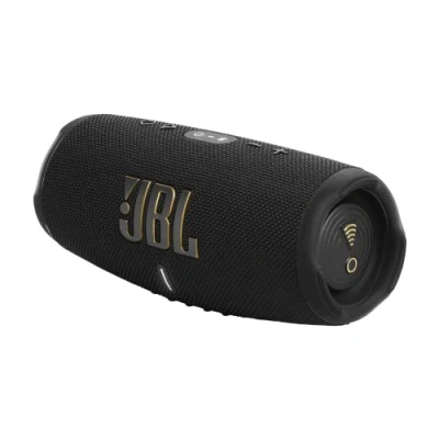 Obrázek JBL Charge 5 WiFi bezdrátový reproduktor s Bluetooth a vodotěsný prachotěsný integrovaná powerbanka výdrž baterie až 20 hodin černá