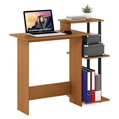 Obrázek Furinno Efficient Home Laptop Notebook Computertisch Hellkirsche Schwarz
