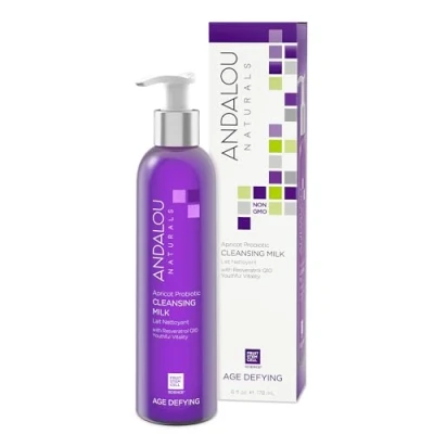 Obrázek ANDALOU NATURALS Apricot Probiotic Cleansing Mléko 178 ml