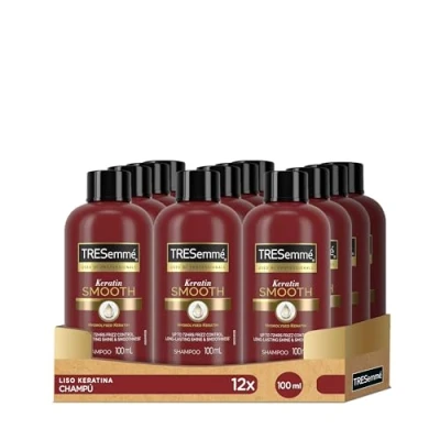 Obrázek TRESemmé Liso Keratina Shampoo Pack de 12 x 100 ml