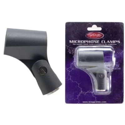 Obrázek Stagg 15768 gumové flexibilní mikrofon Klaemme (23 29 mm) Černá