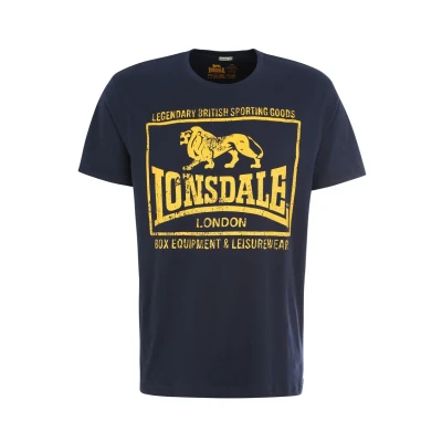 Obrázek Lonsdale Normale Passform Triko s potiskem, Muži, Velikost: XXL, Navy