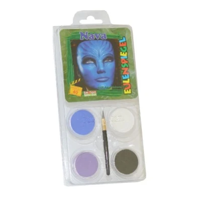 Obrázek Eulenspiegel 204672 sada líčidel Nava, pro cca 40 mask, barvy na líčení, karneval, tématickou oslavu