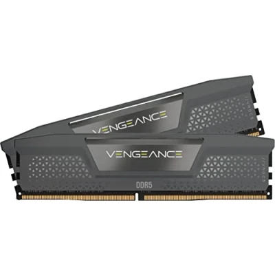 Obrázek CORSAIR Vengeance DDR5 32GB (2x16GB) 6000MHz CL30 AMD Expo Intel XMP iCUE Kompatibler Computerspeicher Grau (CMK32GX5M2B6000Z30)