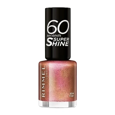 Obrázek Rimmel 60 Seconds Glitter Nagellack, 834 Fab, 8 ml