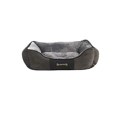 Obrázek Pelech SCRUFFS Chester Box Bed šedý (M) 60x50cm