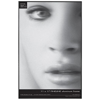 Obrázek MCS Framatic Fineline 11 x 17 palců hliníkový rám, Black (302134)