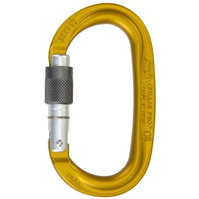 Obrázek Climbing Technology Pillar Pro SG 2 C39600ydbctstd Karabinerhaken, gelb/grau, Einheitsgröße