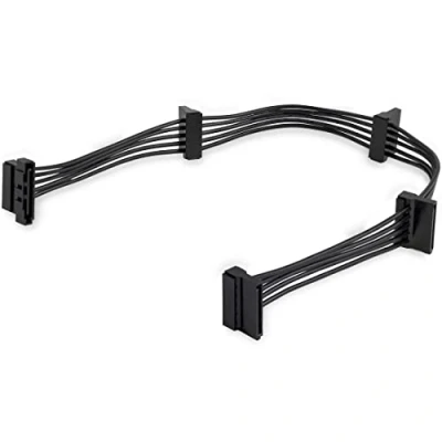 Obrázek StarTech.com 40 cm SATA proud Splitter adaptér kabel M/F napájecí rozdělovač 4x Serial ATA (PYO4SATA)