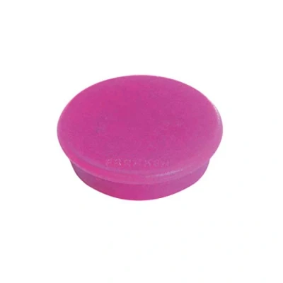 Obrázek FRANKEN Magnety MagFun®, lepicí magnety, kulaté, 32 mm, 10 kusů, růžové, HML30 07