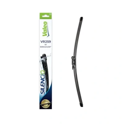 Obrázek VALEO Silencio stěrače VR259 vysoký výkon, vynikající výhled po celém obvodu, jednoduchá montáž originální plochý list 500 mm zadní obsahuje: 1 stěrač 574339